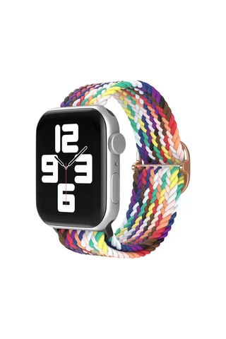 Newface Apple Watch Uyumlu42mm Star Kordon - Gökkuşağı 2