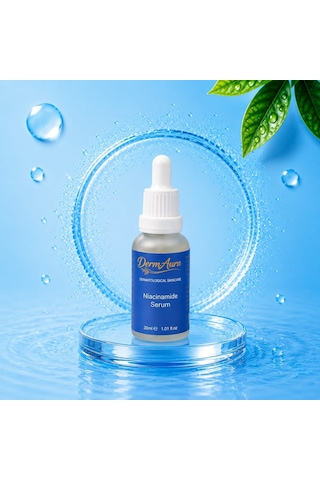 Dermaura Niacinamide Serum %10+hyalüronik Asit 30ml Gözenek Sıkılaştırmaya Yardımcı Cilt Tonunu Eşitlemeye Yardımcı