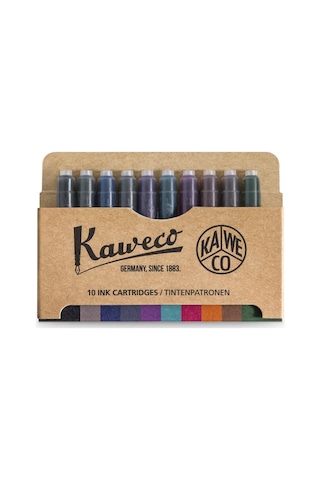 Kaweco 11000344 Kartuş 10'lu Karışık Renk .