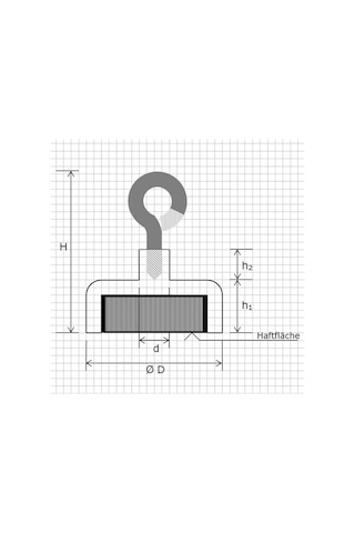 Ay Magnet 6 Adet 25mm Kanca Mıknatıs - Güçlü Neodyum Mıknatıs N35