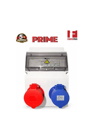 Formpan Prıme 22kw Trifaze 7,4kw Monofaze - Elektrikli Araç Şarj Cihazı Kombinasyon Kutusu Ip44