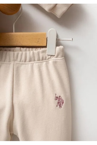 U.S. Polo Assn. 2li Takım Bej-12707 Bej