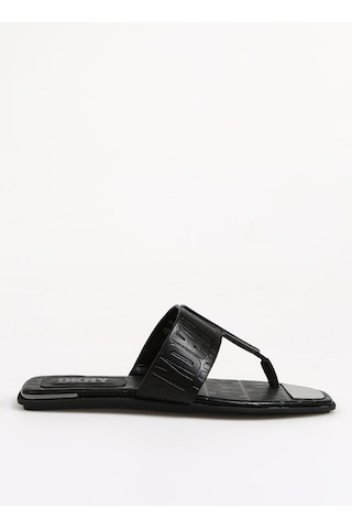 Dkny Siyah Kadın Parmak Arası Terlik K4287301blk