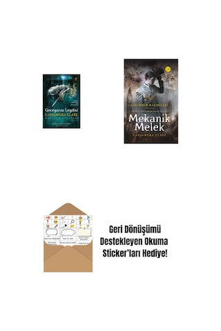 Geceyarısı Leydisi Ciltli + Mekanik Melek Ciltli + Okuma Sticker'ları