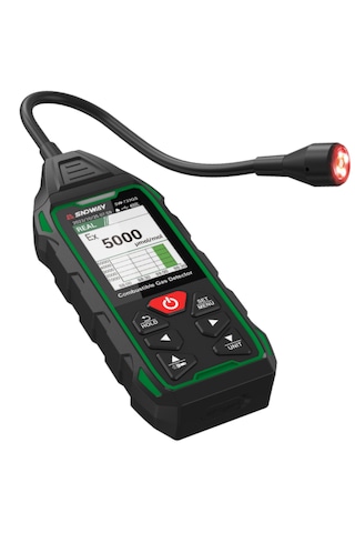 Sndway Sw-733gs Hassas Yanıcı Gaz Dedektörü Ppm Ve Lel Ölçer