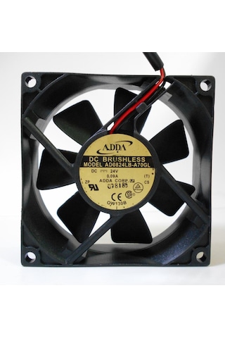 Ad0824lba70gl 80x80x25mm 24v 0.09a 2wire 2.16w Soğutma Fanı