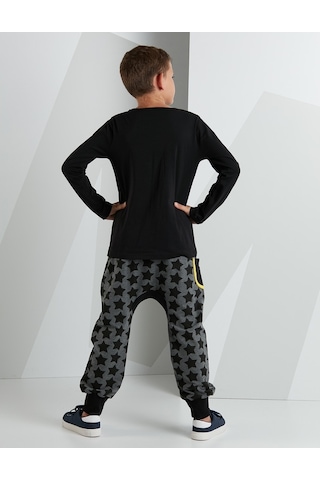 Denokids Mushi Star Rock Erkek Hip-Hop Takım Çok Renkli