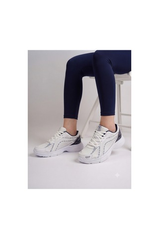 Fıero Mıen Unisex Kadın Erkek Çocuk Garson Boy Rahat Günlük Sneaker Spor Yürüyüş Ayakkabı Beyaz-lacivert Beyaz-lacivert