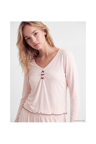 Lcw Dream Pembe V Yaka Kadın Pijama Takımı