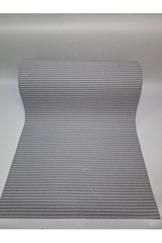 Başak Ev Tekstili 1641 Aqua Mat Islak Zemin Anti Bakteriyel Kaydırmaz Çok Amaçlı Paspası 65 Cm Eninde Gri-65 X 10 Çok Renkli