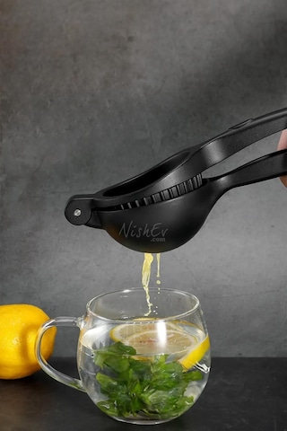 Nishev Demir Döküm Paslanmaz Narenciye Limon Sıkacağı Uzun Ömürlü 23 Cm