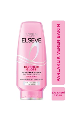 L'oreal Paris Elseve Glycolic Gloss Parlaklık Veren Saç Bakım Kremi 250ml