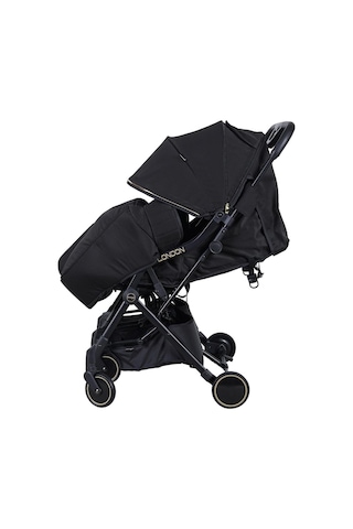 Prego 2236 London İkiz Bebek Arabası - Siyah