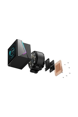 Tcomas Angl 360mm Am5/lga1851 Uyumlu Siyah Sıvı Soğutucu Azaz3tcmas0001
