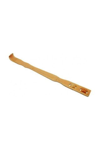 Ahşap Uzun Sırt Kaşıma Çubuğu Masajlı Tekerlekli 45 Cm Diğer