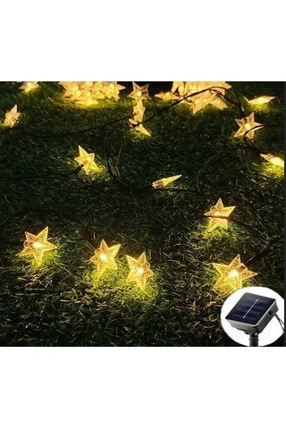 8 Fonksiyonlu 5 Metre 30 Yıldız Güneş Enerjili S-42 Çok Renkli