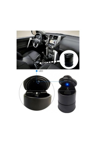 Periboia Işıklı Oto Küllük