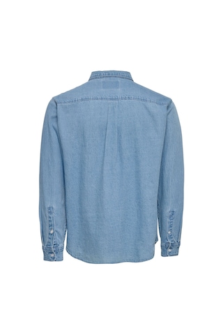 Only & Sons Onsorson Regular Yfm Dnm Shırt Noos Erkek Mavi Gömlek - 22036600