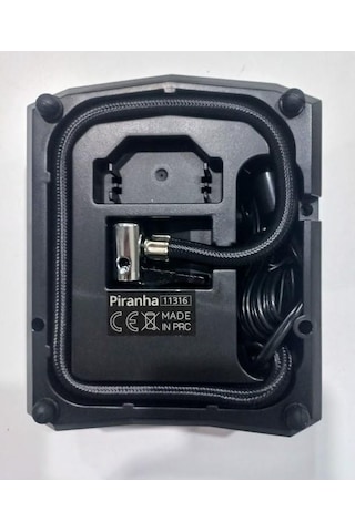 Piranha Dijital Hava Kompresörü Lastik Hava Pompası 150psi Çakmaklık Girişli