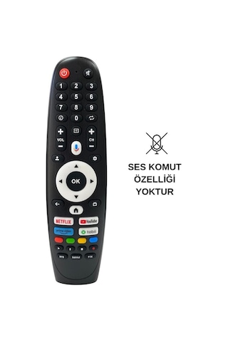 Next Tabii Tuşlu Android Smart Led Tv Kumanda - Ses Komutsuz