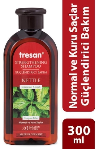 Tresan Isırgan Otu Şampuan 300 Ml Normal Ve Kuru Saçlar Tüm Saçlar
