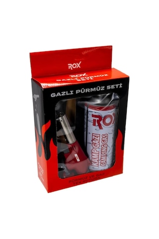 Rox Gazlı Pürmüz Seti 153rox0295 Kırmızı