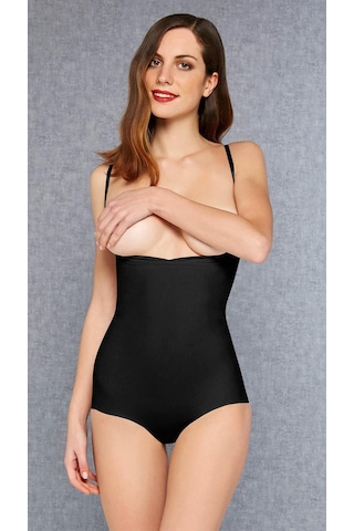 Doreanse 5910 Bayan Bady Slip Siyah Korse 001
