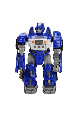 Happy Kid M.a.r.s. Sesli Ve Işıklı Yürüyen Robot 04072 Lacivert