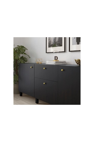 Ikea Eneryda 2'li Mobilya Kulpu 27 Mm Altın