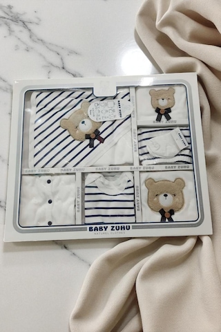 Milays Baby Zuhu 10 Parça Hastane Çıkışı Erkek Bebek