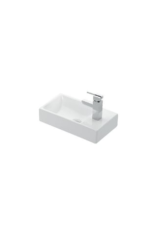 Lapino Minos 40 Cm Mobilya Uyumlu Lavabo Beyaz
