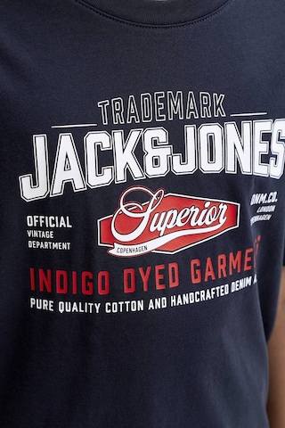 Jack & Jones Jack&jones Junior Erkek Çocuk Tişört 12299576 Lacivert