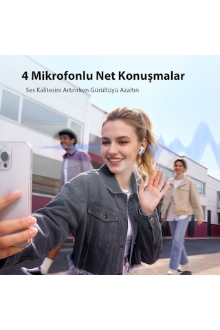 Qcy T13 Pro Bluetooth 6.0 Kulak İçi Kulaklık