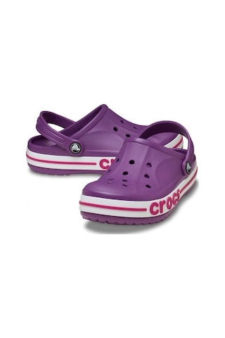 Crocs Bayaband Clog K Çocuk Terlik-33622 Mor-pembe