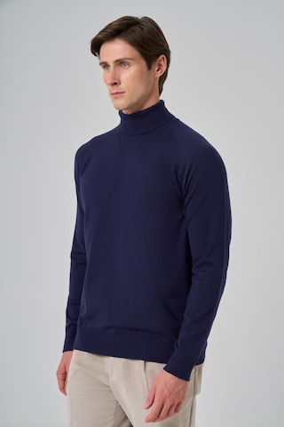 Morven Erkek Marine Trend Core Spun Balıkçı Yaka Dynamic Fit Rahat Kesim Triko 26kc017010210 Marine Marine