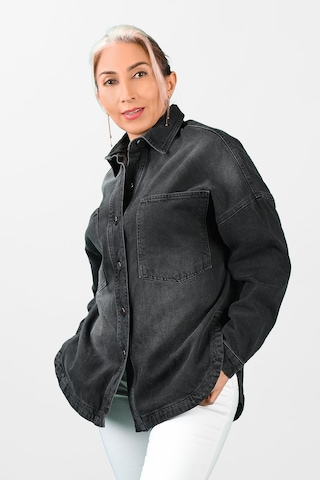 Kadın Oversize Kot Ceket 2l/6420 001