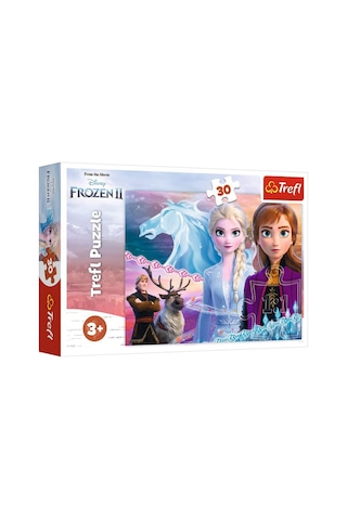Trefl Frozen 2 Karlar Ülkesi 30 Parça Çocuk Puzzle Yapboz - Elsa Anna Eğitici Oyuncak 20x27 Cm