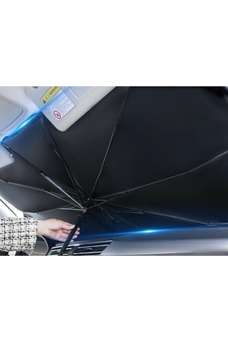 Novahub Rivero Blesiya Katlanır Araba Ön Cam Şemsiye 140x126x80 Cm