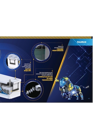 Inci Akü 12V 180 Ah Amper Formul A Taurus