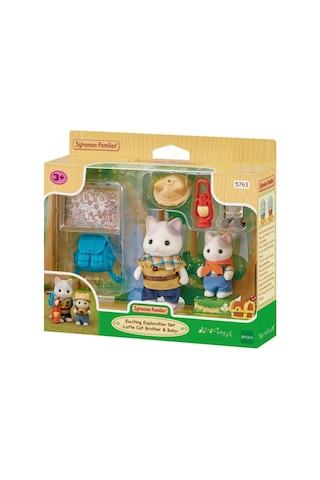 5763 Sylvanian Families Heyecanlı Keşif Seti Latte Kedi Abi Ve Bebek +4 Yaş