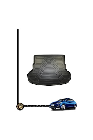Hyundai Accent Blue 3d Havuzlu Paspas + Bagaj Havuzu İkili Set