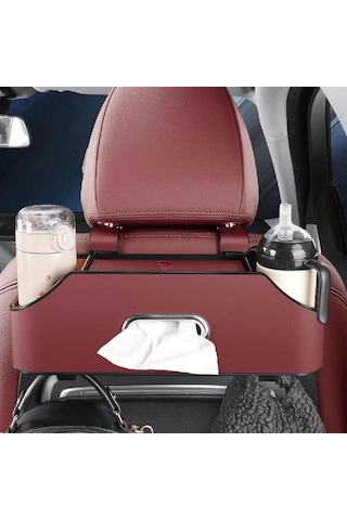 Sunup Sn-24877 Çok Fonksiyonlu Araç Arka Koltuk Organizer Siyah