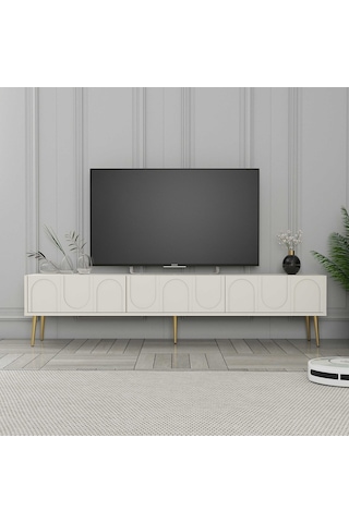 Variant Lyon Alt Tv Ünitesi - Krem / Altın