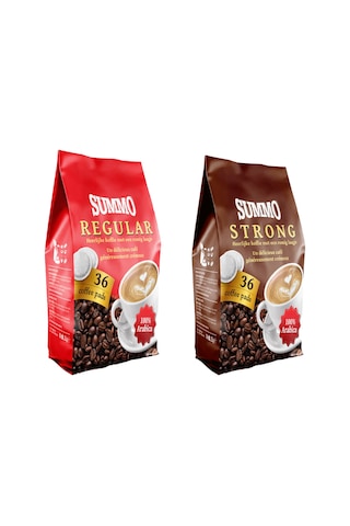 Summo Senseo 1 Adet Regular ve 1 Adet Strong 72'li Avantaj Paketi