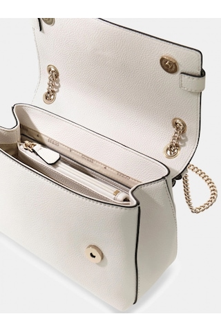 Guess Yesba Dönüştürülebilir Çapraz Askılı Kadın Beyaz Omuz Çantası Hwbg7833210-off Beyaz