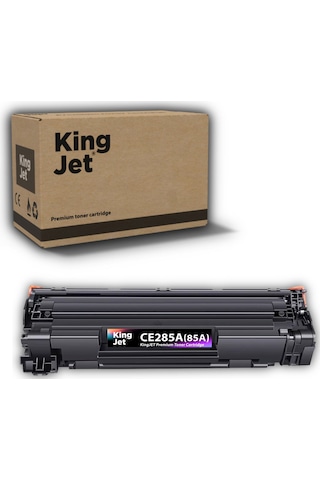 Kingjet Hp Uyumlu 85a Ce285a Standart Kapasiteli Çipli Uyumlu Toneri Laserjet Pro M1212nf Mfp