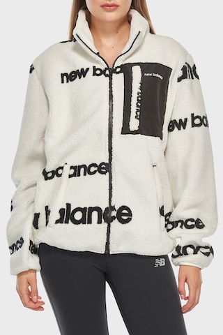 New Balance Lifestyle Unisex Sweatshirt Beyaz