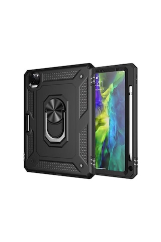 Apple Uyumlu iPad Pro 11 Tablet Kılıf Tam Korumalı Tank Silikon Kapak 549806001