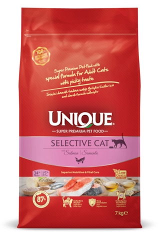 Unıque Yetişkin Selective Somonlu Kedi Maması 7 Kg