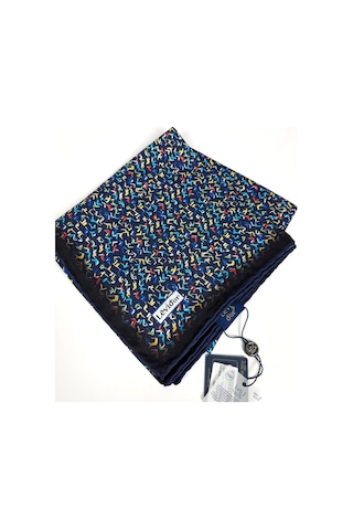 Levidor Twill İpek Eşarp-0943 Lacivert